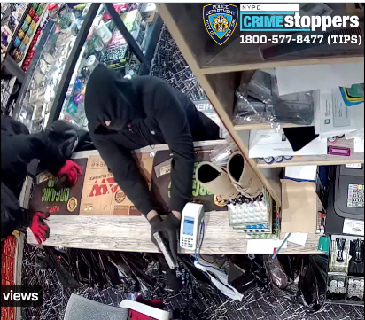 Armed robbery in Maspeth